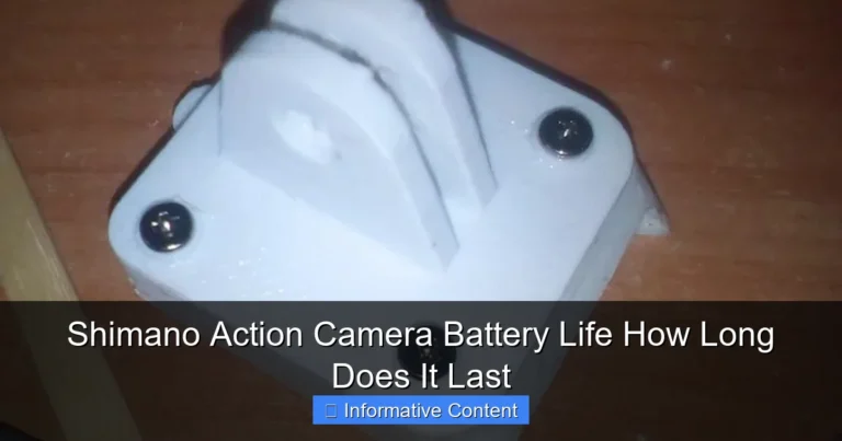 Shimano Action Camera Battery Life How Long Does It Last