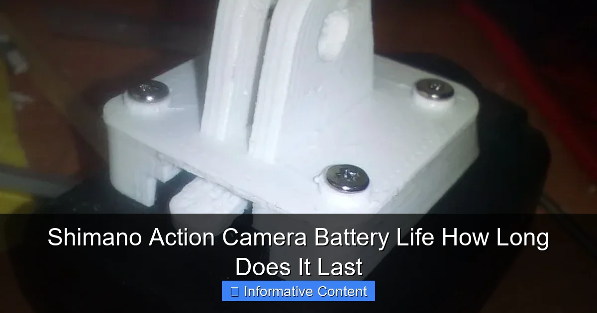 Shimano Action Camera Battery Life How Long Does It Last