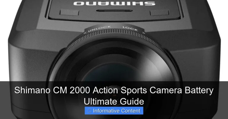 Shimano CM 2000 Action Sports Camera Battery Ultimate Guide