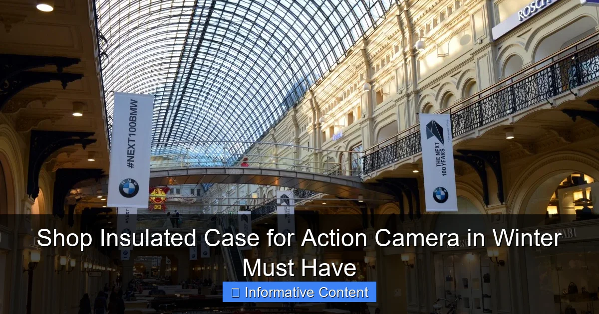 Shop Insulated Case for Action Camera in Winter Must Have