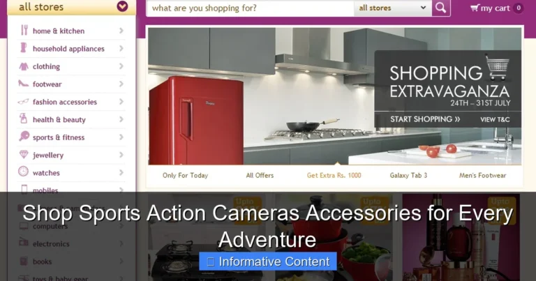 Shop Sports Action Cameras Accessories for Every Adventure