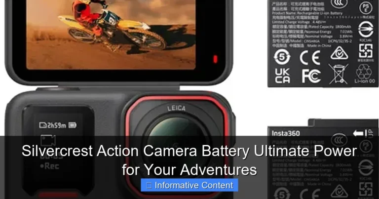Silvercrest Action Camera Battery Ultimate Power for Your Adventures