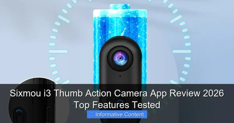 Sixmou i3 Thumb Action Camera App Review 2026 Top Features Tested