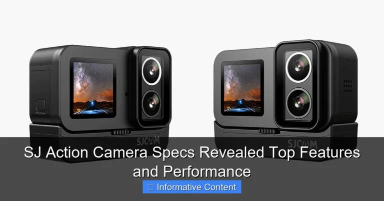 SJ Action Camera Specs Revealed Top Features and Performance