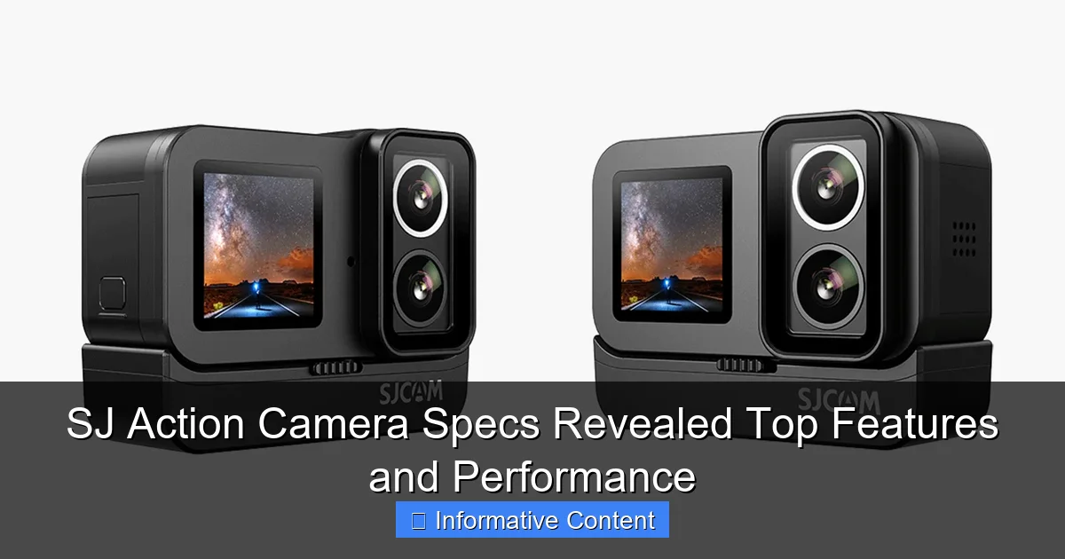 SJ Action Camera Specs Revealed Top Features and Performance