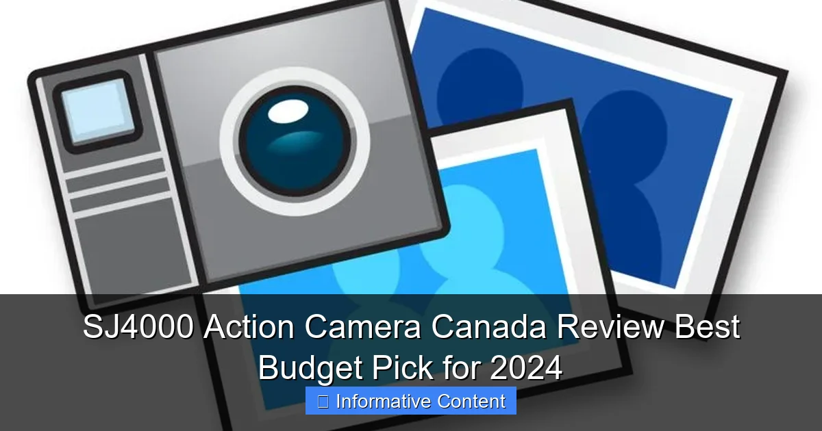 SJ4000 Action Camera Canada Review Best Budget Pick for 2024