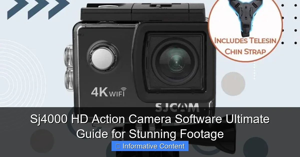 Sj4000 HD Action Camera Software Ultimate Guide for Stunning Footage
