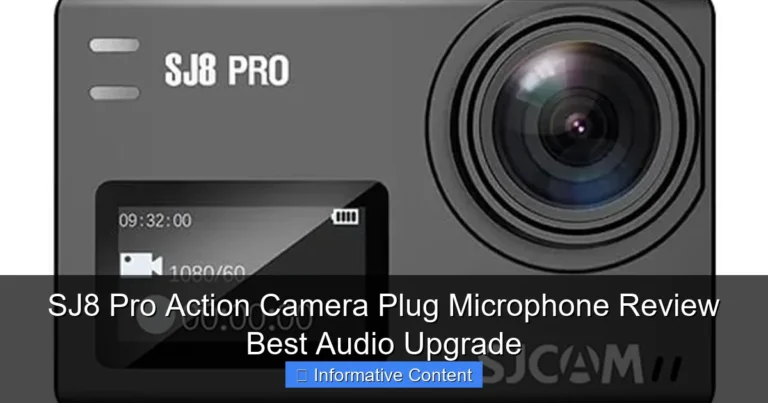 SJ8 Pro Action Camera Plug Microphone Review Best Audio Upgrade