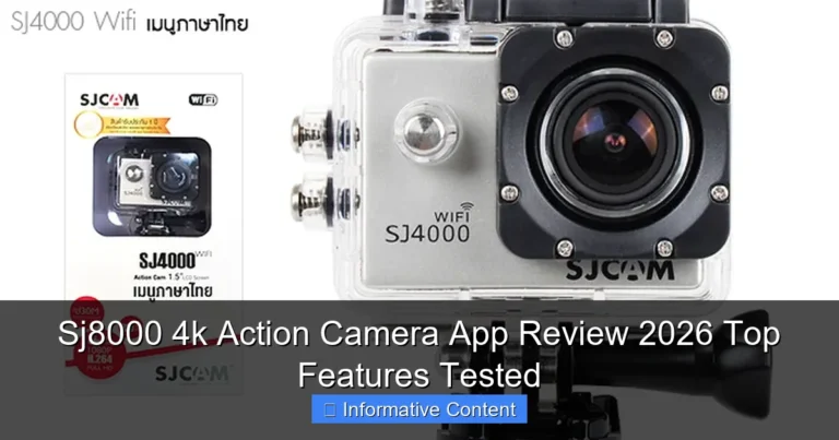 Sj8000 4k Action Camera App Review 2026 Top Features Tested