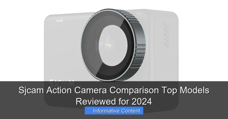 Sjcam Action Camera Comparison Top Models Reviewed for 2024