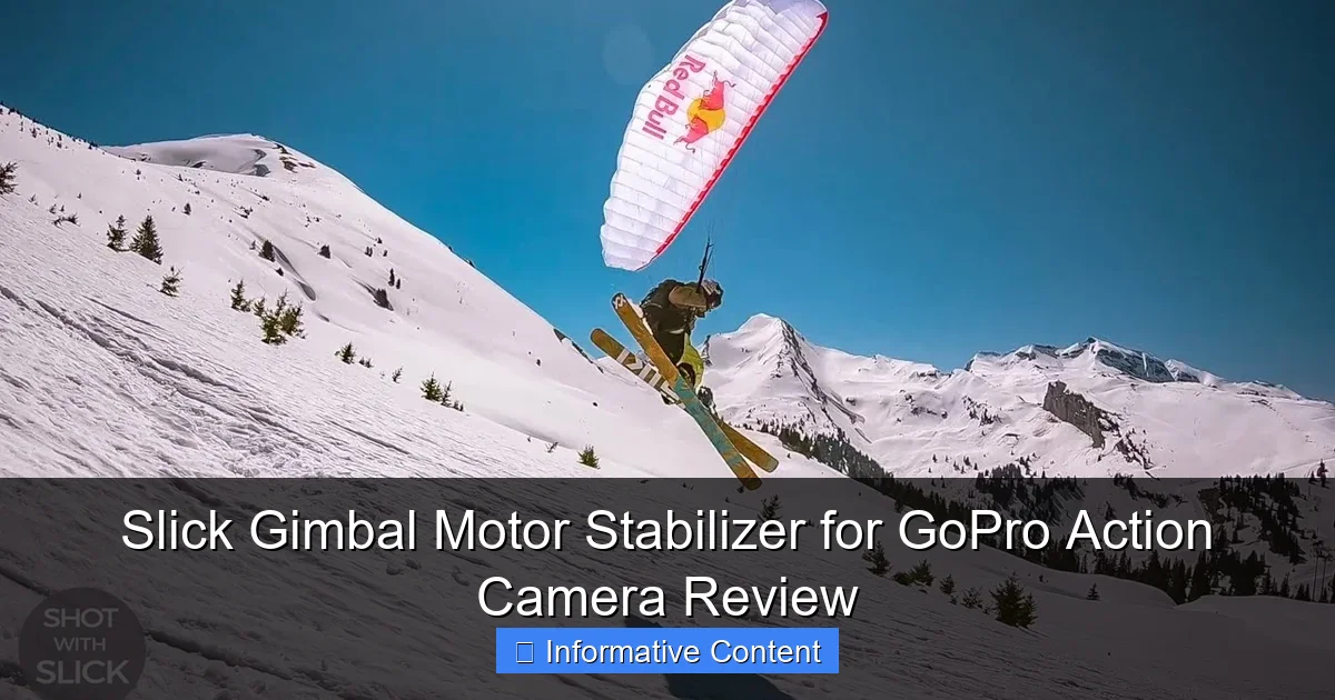 Slick Gimbal Motor Stabilizer for GoPro Action Camera Review