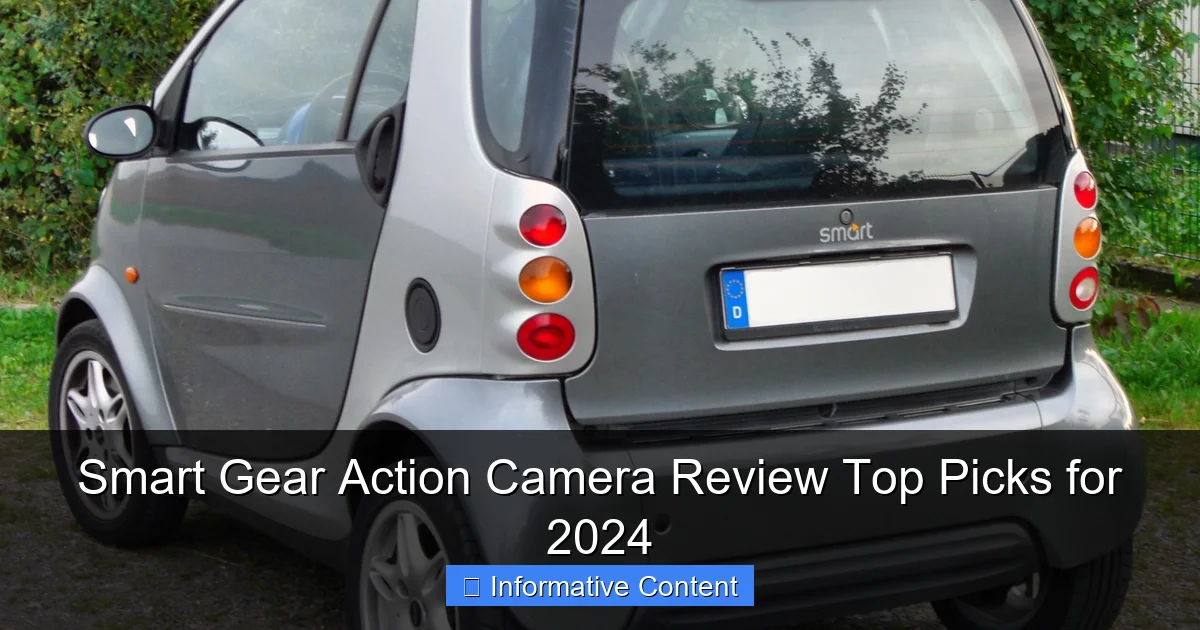 Smart Gear Action Camera Review Top Picks for 2024