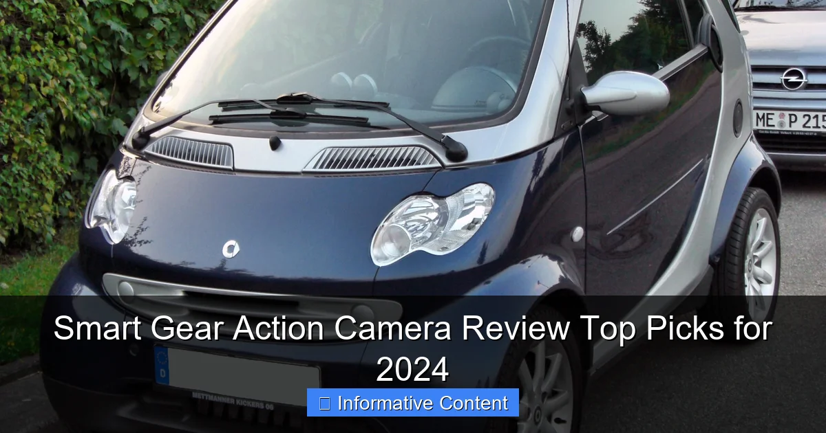 Smart Gear Action Camera Review Top Picks for 2024