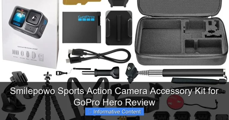 Smilepowo Sports Action Camera Accessory Kit for GoPro Hero Review