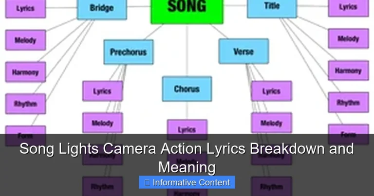 Song Lights Camera Action Lyrics Breakdown and Meaning