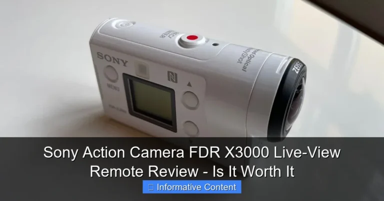 Sony Action Camera FDR X3000 Live-View Remote Review - Is It Worth It