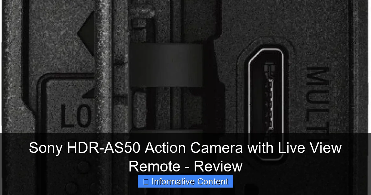 Sony HDR-AS50 Action Camera with Live View Remote - Review