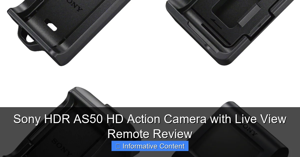 Sony HDR AS50 HD Action Camera with Live View Remote Review