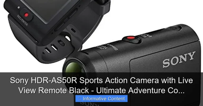 Sony HDR-AS50R Sports Action Camera with Live View Remote Black - Ultimate Adventure Co...