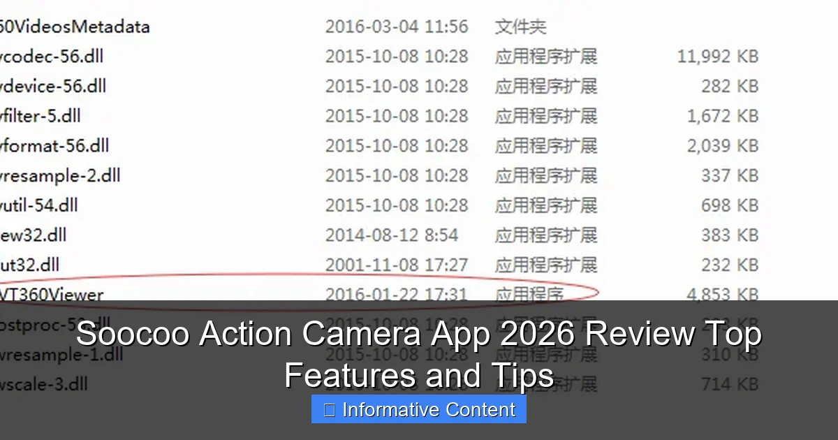 Soocoo Action Camera App 2026 Review Top Features and Tips