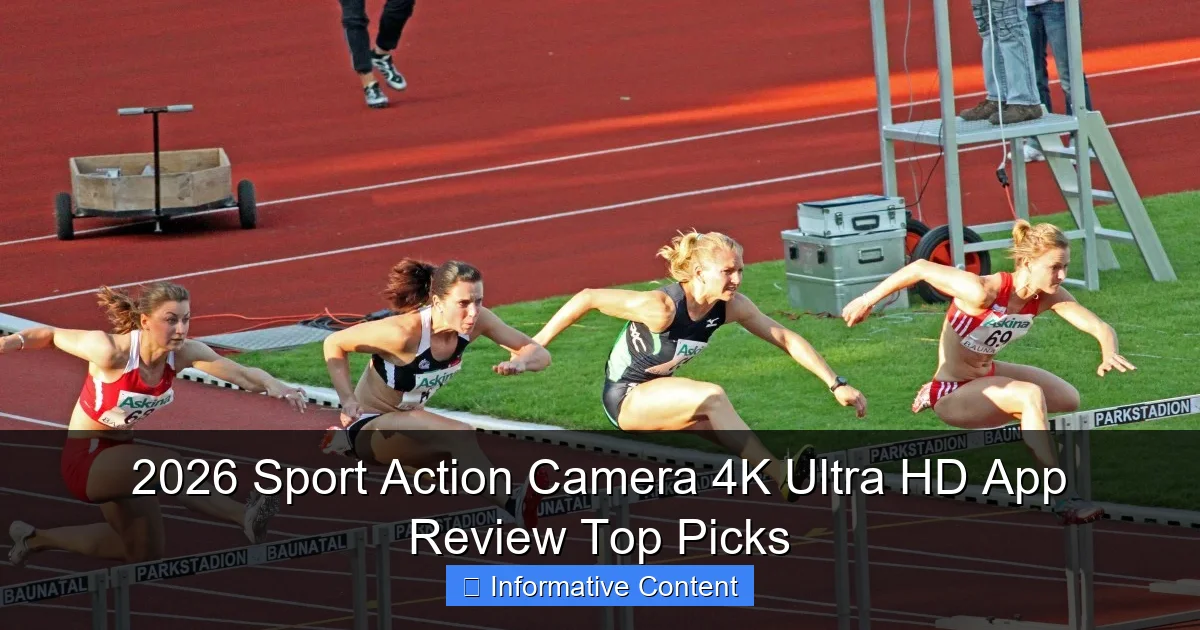 2026 Sport Action Camera 4K Ultra HD App Review Top Picks