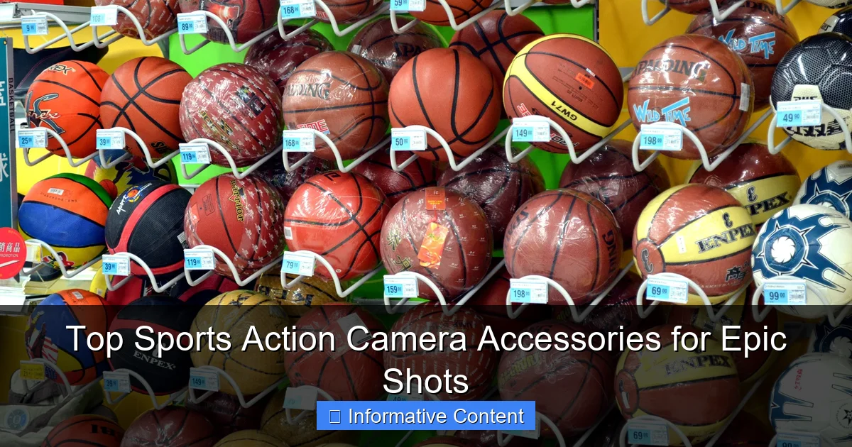 Top Sports Action Camera Accessories for Epic Shots