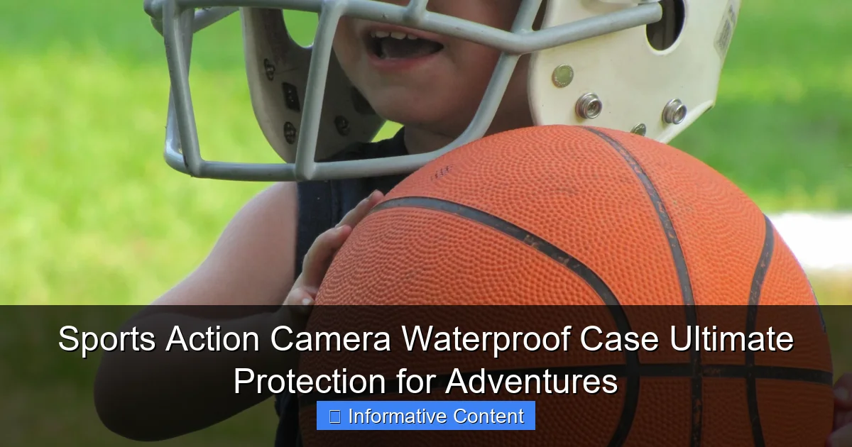 Sports Action Camera Waterproof Case Ultimate Protection for Adventures