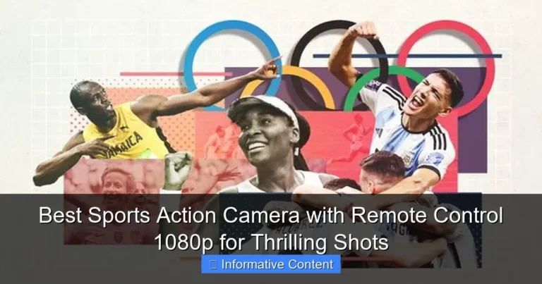 Best Sports Action Camera with Remote Control 1080p for Thrilling Shots