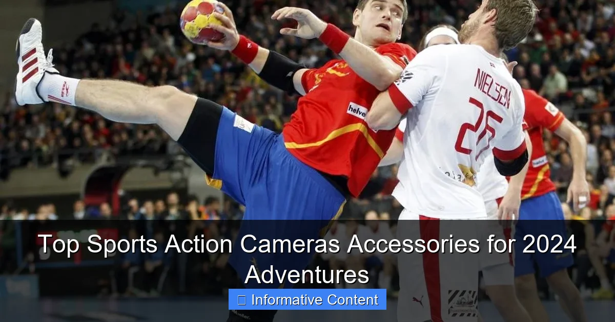 Top Sports Action Cameras Accessories for 2024 Adventures
