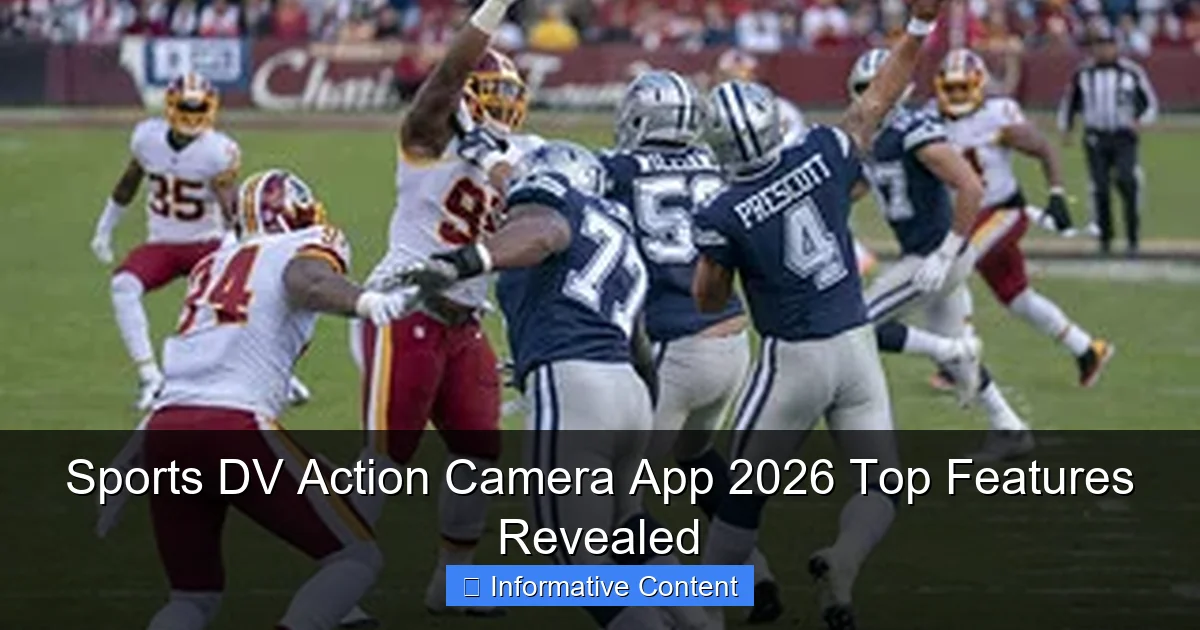 Sports DV Action Camera App 2026 Top Features Revealed