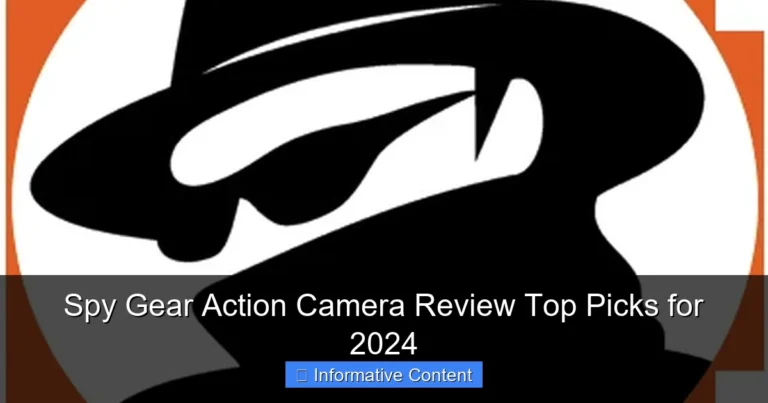 Spy Gear Action Camera Review Top Picks for 2024