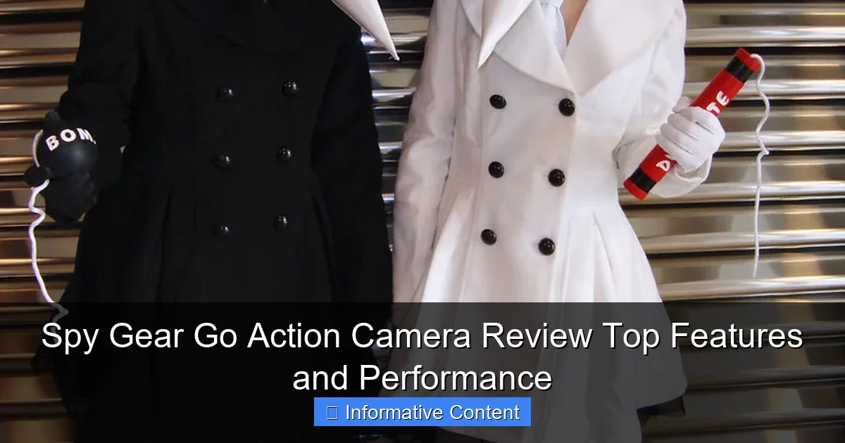 Spy Gear Go Action Camera Review Top Features and Performance