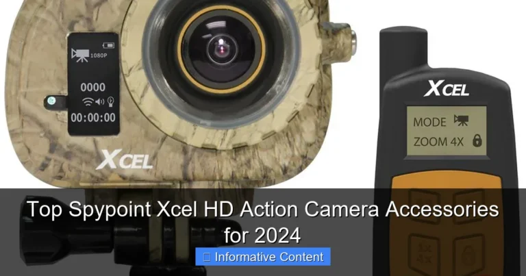 Top Spypoint Xcel HD Action Camera Accessories for 2024