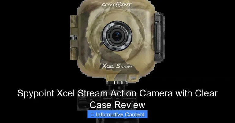 Spypoint Xcel Stream Action Camera with Clear Case Review