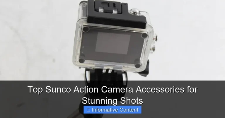 Top Sunco Action Camera Accessories for Stunning Shots