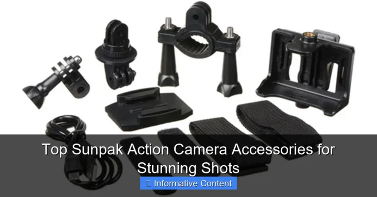 Top Sunpak Action Camera Accessories for Stunning Shots
