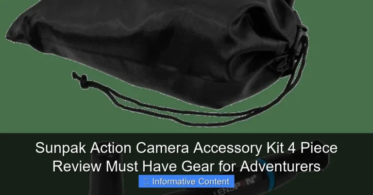 Sunpak Action Camera Accessory Kit 4 Piece Review Must Have Gear for Adventurers