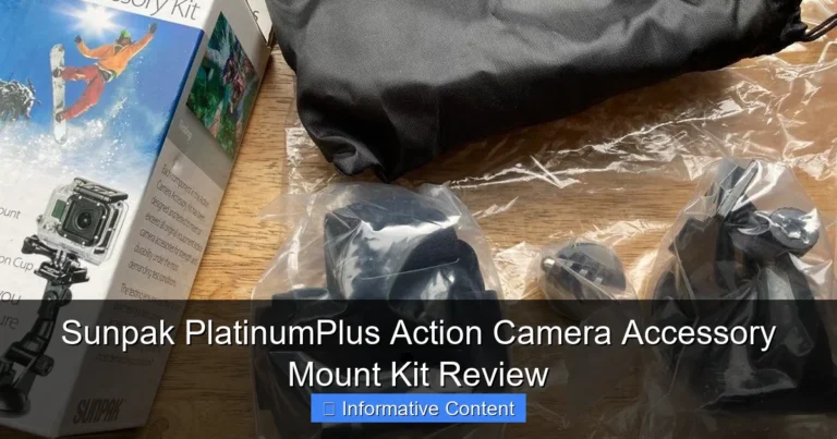 Sunpak PlatinumPlus Action Camera Accessory Mount Kit Review