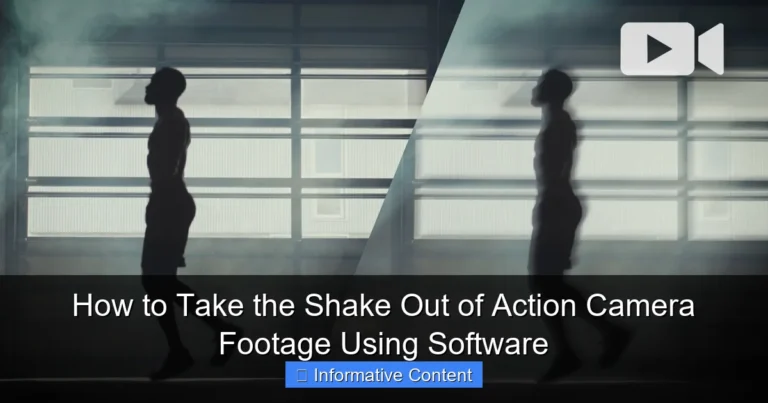 How to Take the Shake Out of Action Camera Footage Using Software