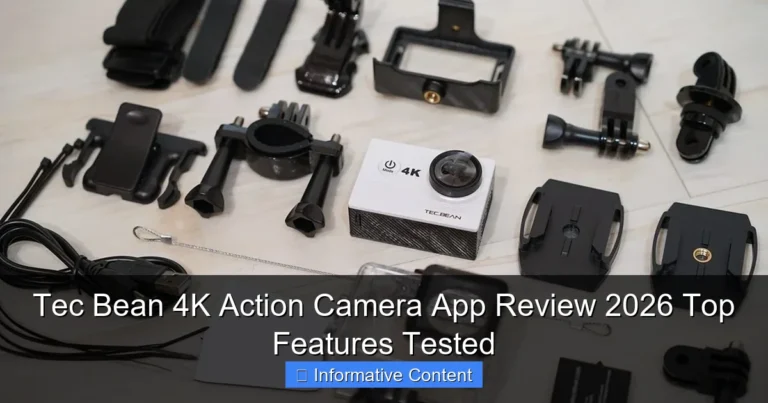 Tec Bean 4K Action Camera App Review 2026 Top Features Tested