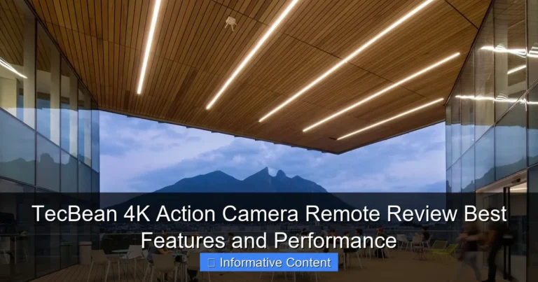 TecBean 4K Action Camera Remote Review Best Features and Performance