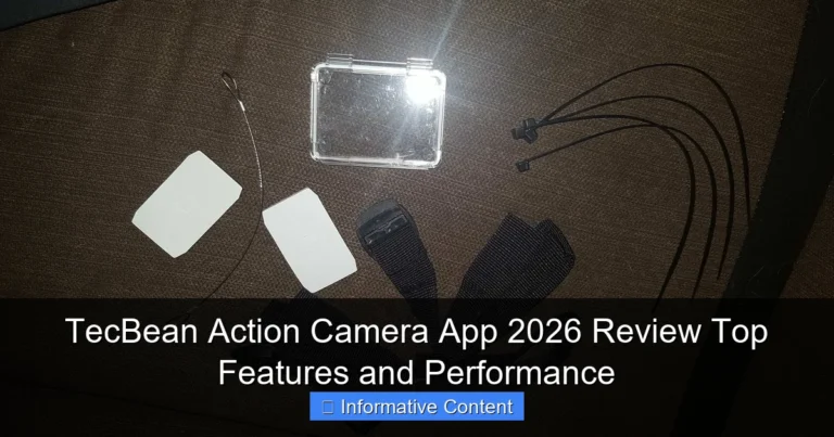 TecBean Action Camera App 2026 Review Top Features and Performance