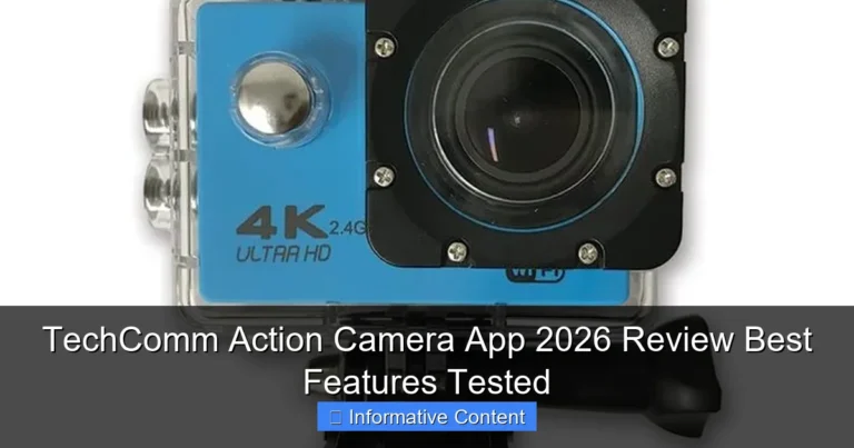TechComm Action Camera App 2026 Review Best Features Tested