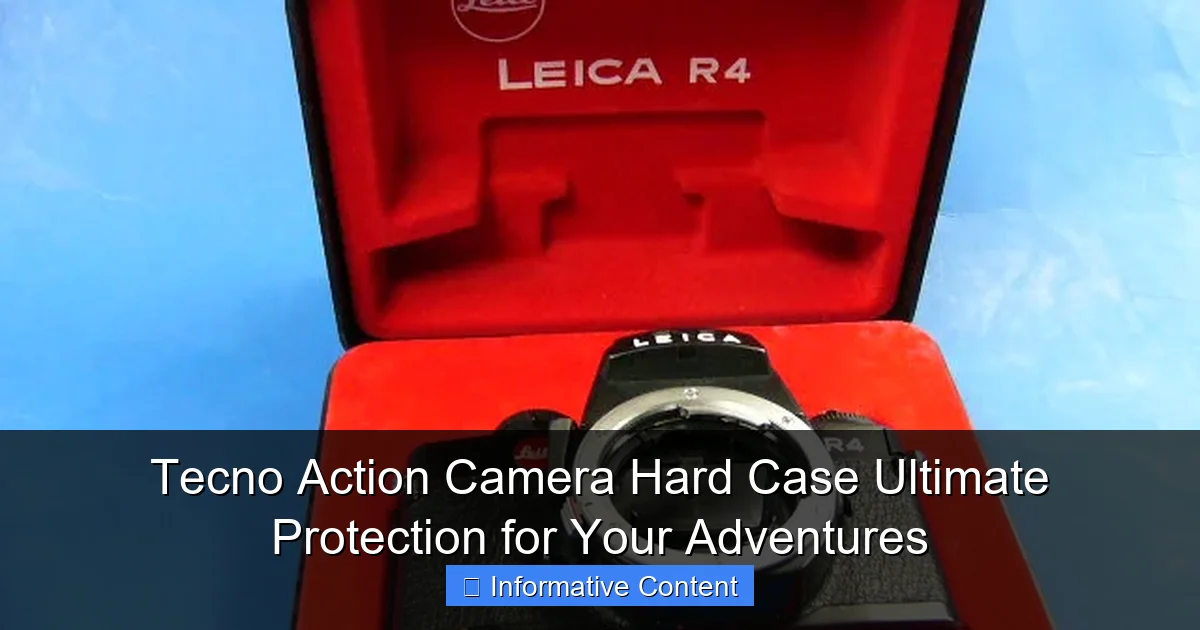 Tecno Action Camera Hard Case Ultimate Protection for Your Adventures