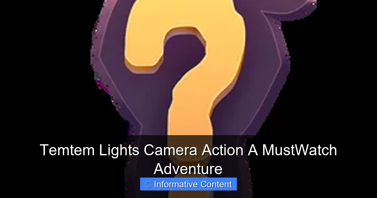 Temtem Lights Camera Action A MustWatch Adventure