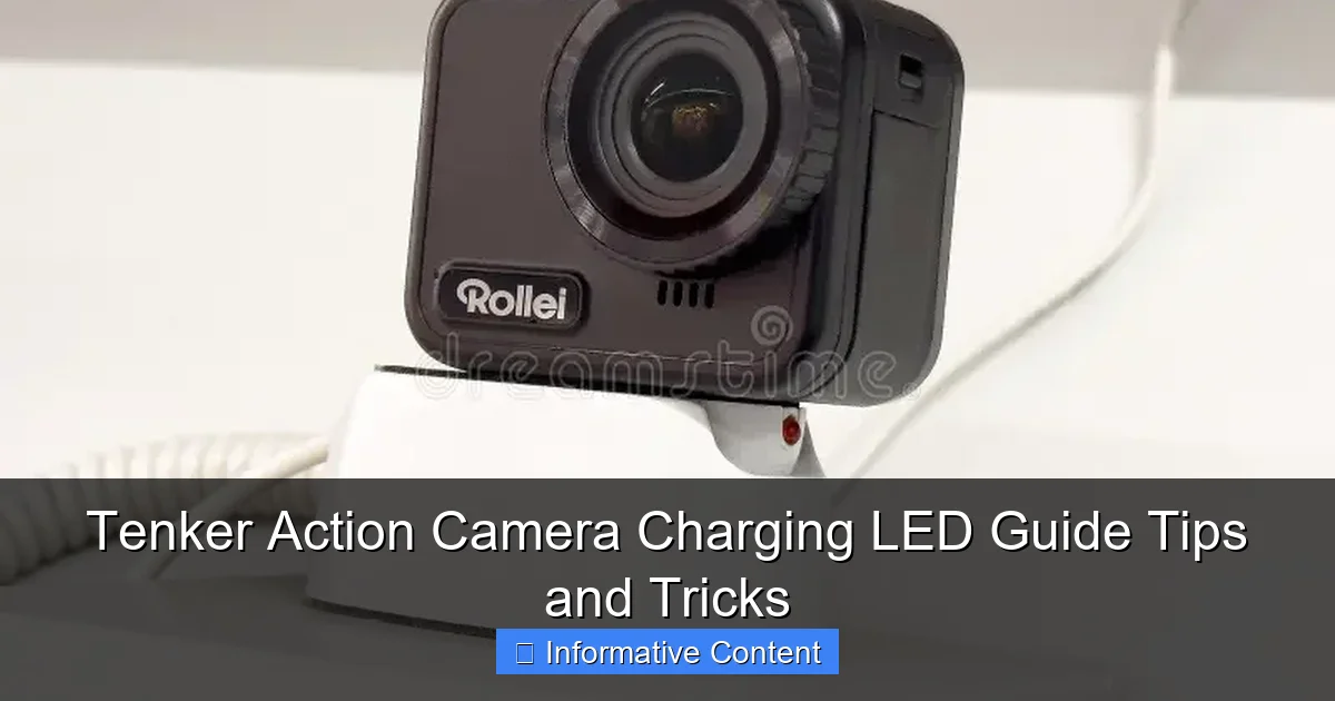 Tenker Action Camera Charging LED Guide Tips and Tricks