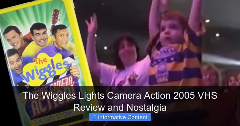 The Wiggles Lights Camera Action 2005 VHS Review and Nostalgia