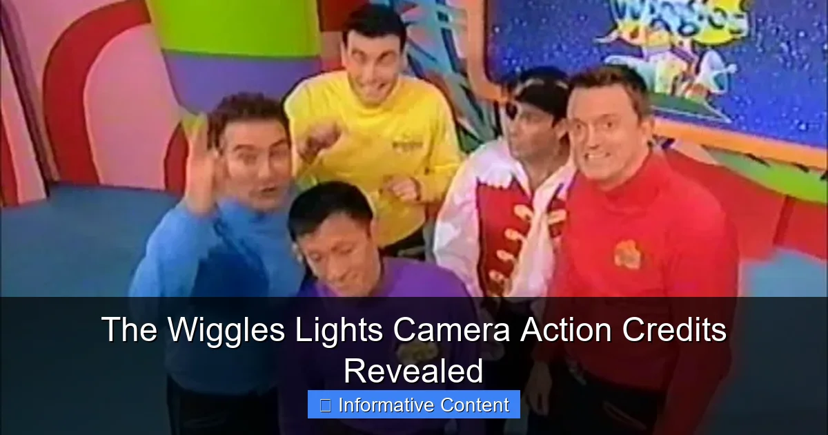 The Wiggles Lights Camera Action Credits Revealed