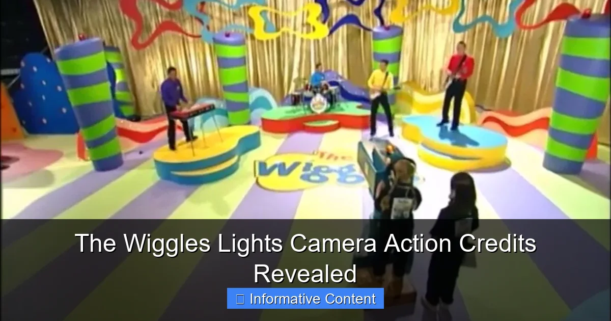 The Wiggles Lights Camera Action Credits Revealed