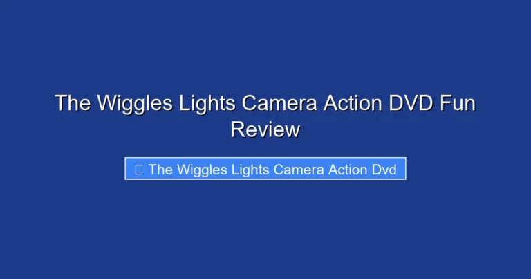 The Wiggles Lights Camera Action DVD Fun Review